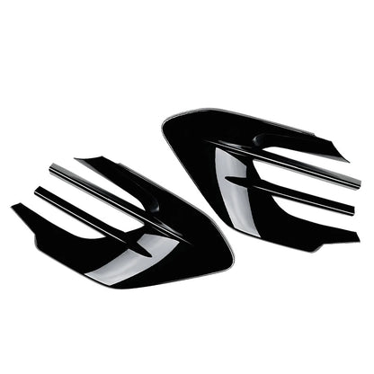 Fog Light Grill Air Vent Cover For Mercedes Benz GLE Class W167 C167 2024+ Black