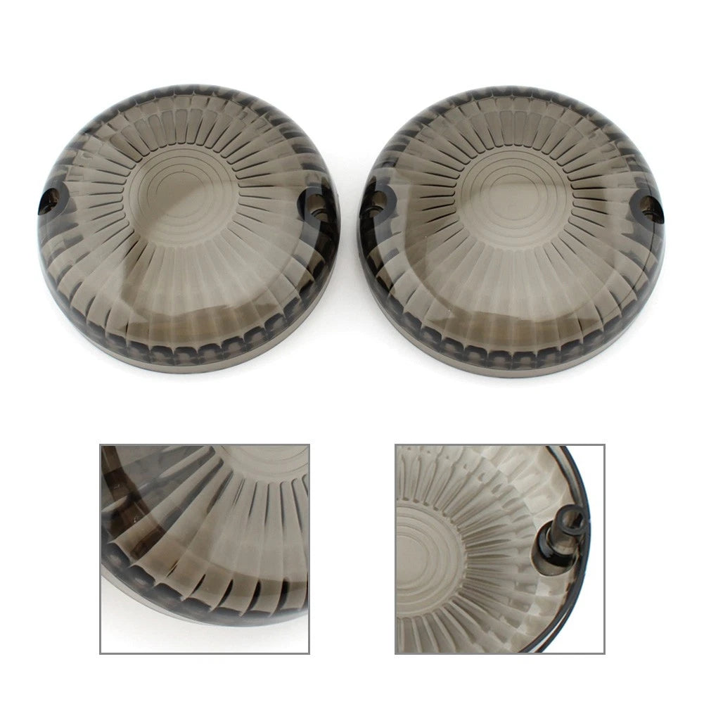 Motorcycle Turn Signal Light Lens Cover Fit Yamaha VStar 650 1100 Vmax 1200/1700
