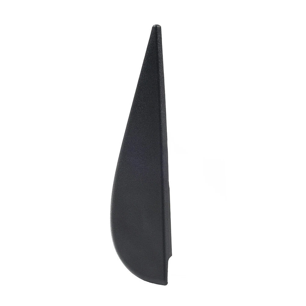 Door Side Mirror Triangle Flag Applique Left Black Fit Jeep Wrangler JK 2007-18