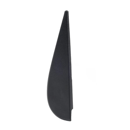 Door Side Mirror Triangle Flag Applique Left Black Fit Jeep Wrangler JK 2007-18
