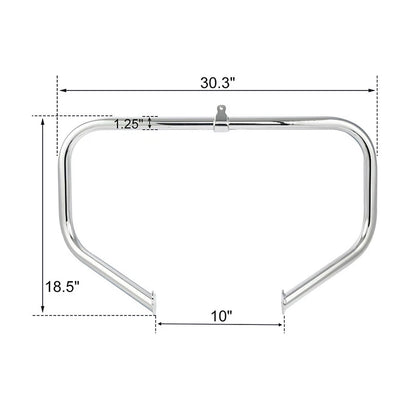 Lower Vented Fairings Speaker Pods &Crash Bar Fit For Harley Electra Glide 09-13