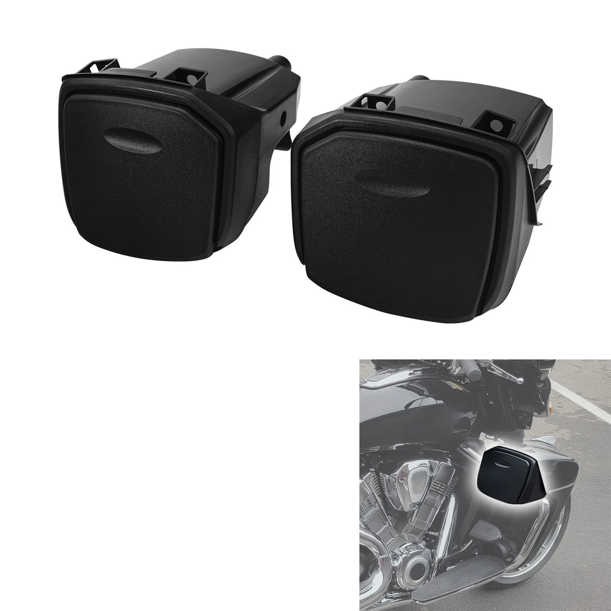 Lower Fairings Storage Box For Indian Challenger 20-25 Pursuit Dark Horse 22-25