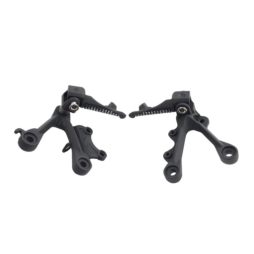 Front Driver Footpeg Footrest Bracket Kit For Kawasaki Ninja ZX6R ZX636 2009-24