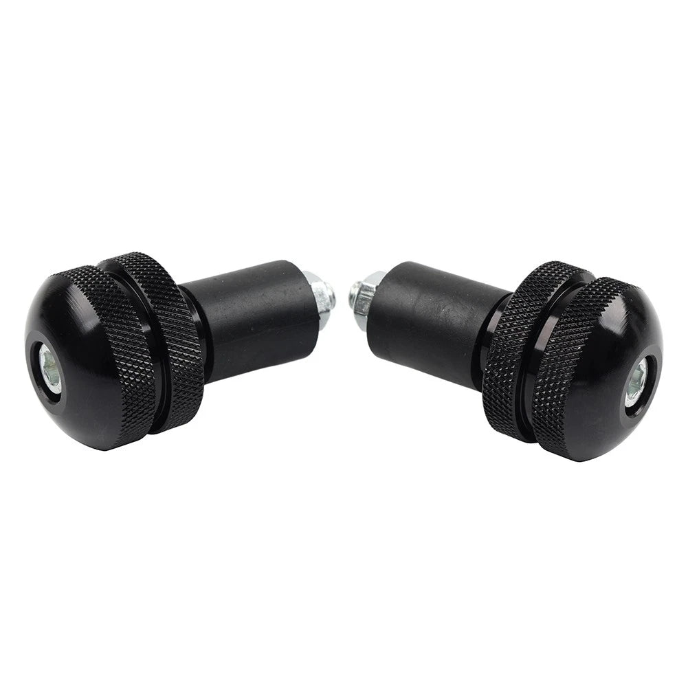 Universal 7/8 Motorcycle Handlebar Grips Bar End Cap Plug Slider