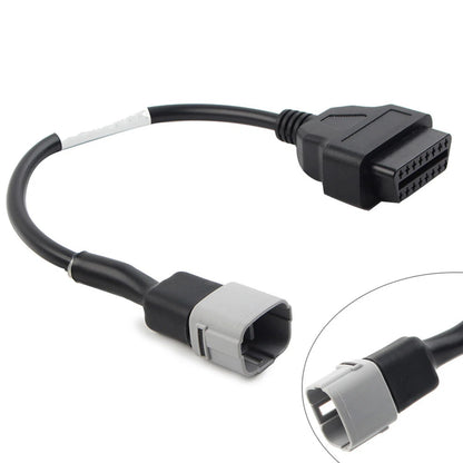 Fit Suzuki GSX-R 1000 1000R 6Pin OBD2 Diagnostic Adapter Code Cable Connector