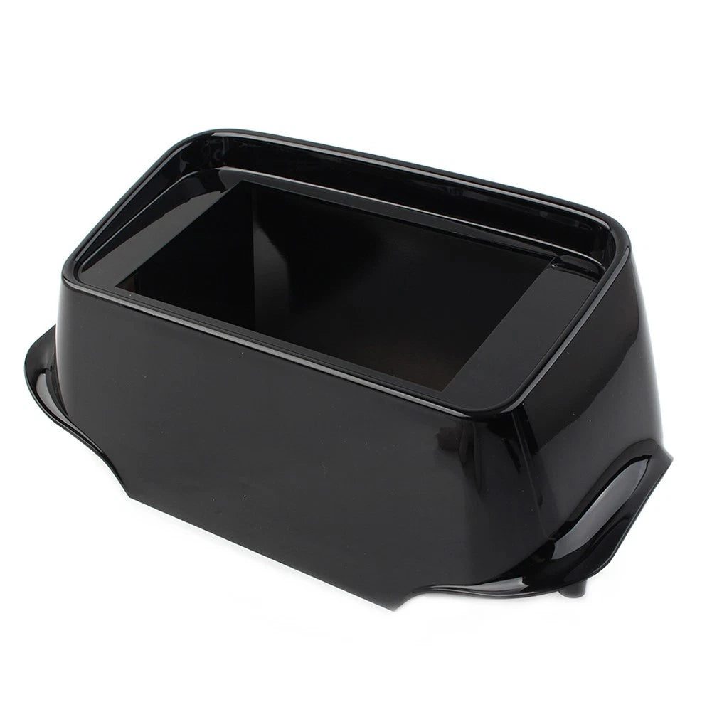 Radio Stereo Double DIN Adapter Fit for Harley Road Glide FLTR 1998-2013 Black