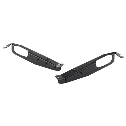 2pcs Heavy Duty Inner Fairing Support Bracket Plated For Harley FLHX 96-13 Black