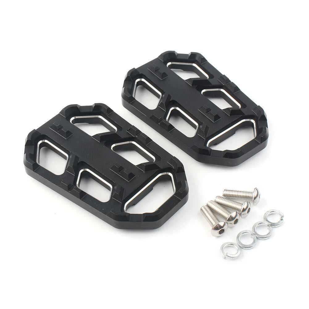 Foot Pegs Footrests Wide Brake Pedals Left & Right Fit HONDA CB500X 15-22 Black