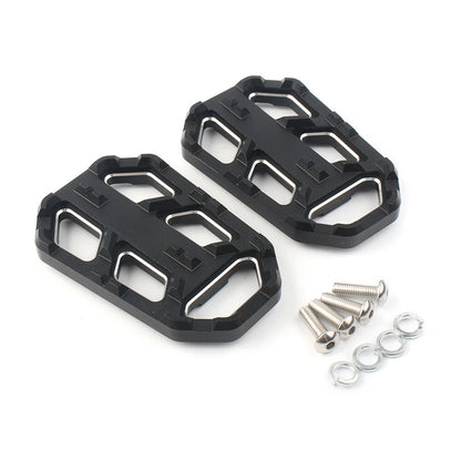 Foot Pegs Footrests Wide Brake Pedals Left & Right Fit HONDA CB500X 15-22 Black