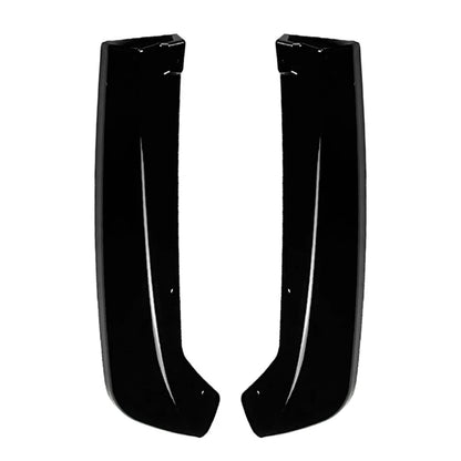 2x Glossy Black Rear Bumper Lip Side Splitter Apron For Subaru WRX STI VB 2022+
