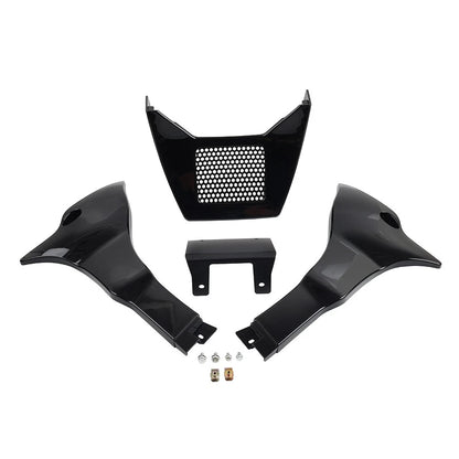 Side Fairing Spoiler Panels Cover Black For Harley Low Rider ST FXLRST 2022-2024