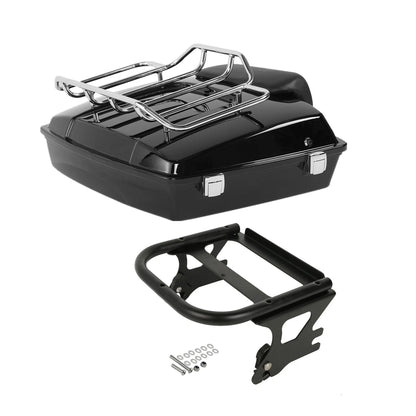 Razor Trunk Backrest Mount Rack Fit For Harley Touring Models 97-08 07