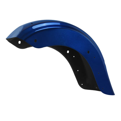 Rear Fender For Harley Touring Electra Street Road Glide 09-24 23 Superior Blue
