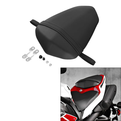 Rear Seat Passenger Cushion Fit For Yamaha YZF R1 YZFR1 YZF-R1 2009-2014 Black