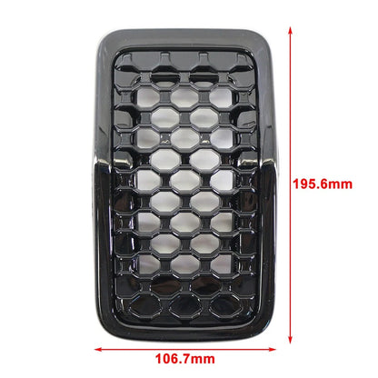 1 Set Front Bumper Kidney Mesh Grille For Jeep Cherokee 2019-2022 6AZ88DX8AB