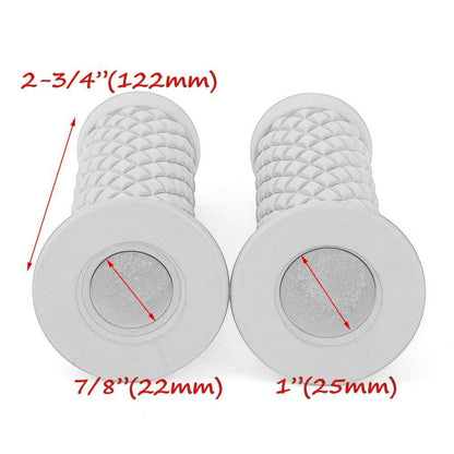 7/8"&1" 22MM Rubber Motorcycle Motorcross Hand Grip Handlebar For ATV Dirt Bike