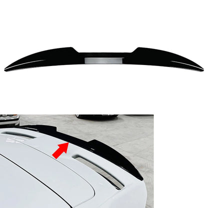 Rear Roof Trunk Spoiler Lip Gloss Black For Ford Focus MK3 MK3.5 2011-2017 Auto