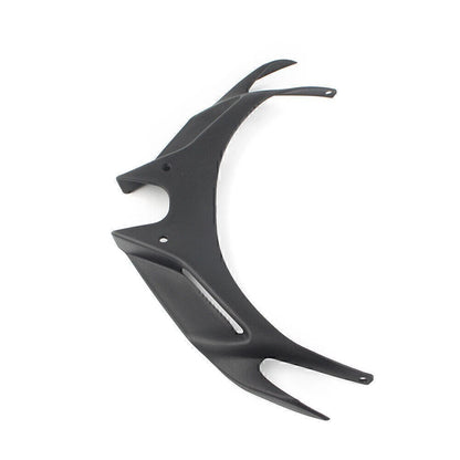 1PC Front Aerodynamic Winglet Fit Kawasaki Ninja 250 Ninja 400 2018-2023 BLK