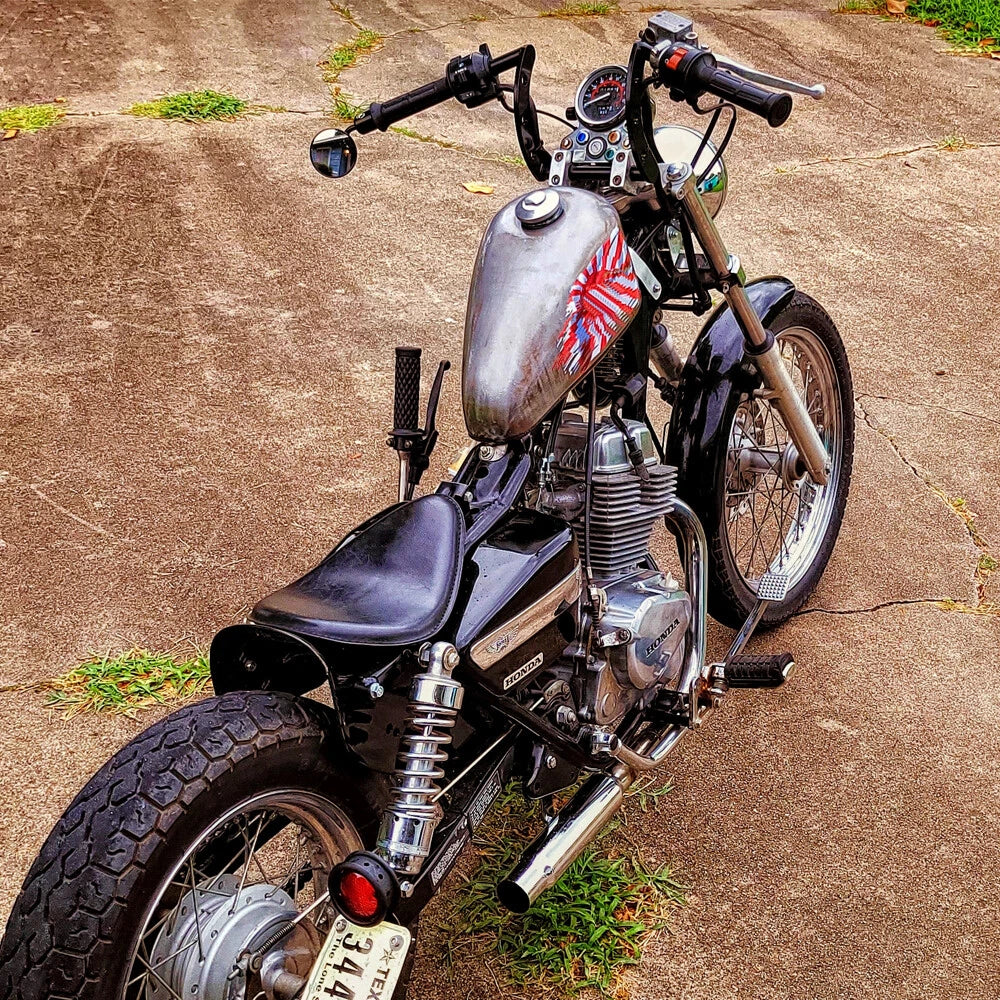 Motorcycle 1'' INCH Handlebars Z Bar Drag Bars For Yamaha Suzuki Honda Harley US
