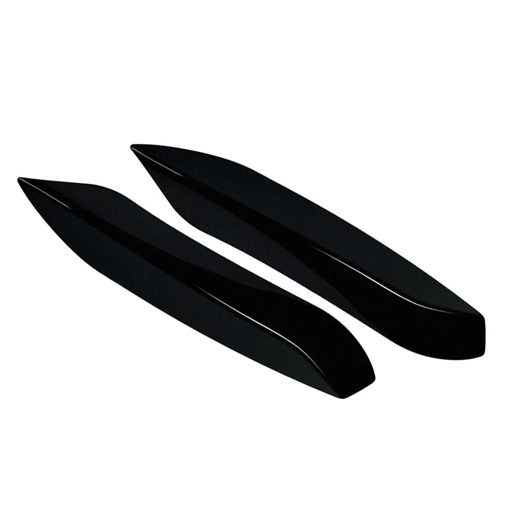 Front Bumper Side Splitter Spoiler For BMW F80 F81 M3 F82 F83 M4 2014-2020 Black