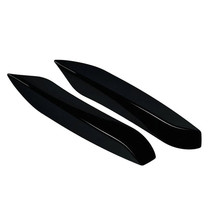 Front Bumper Side Splitter Spoiler For BMW F80 F81 M3 F82 F83 M4 2014-2020 Black