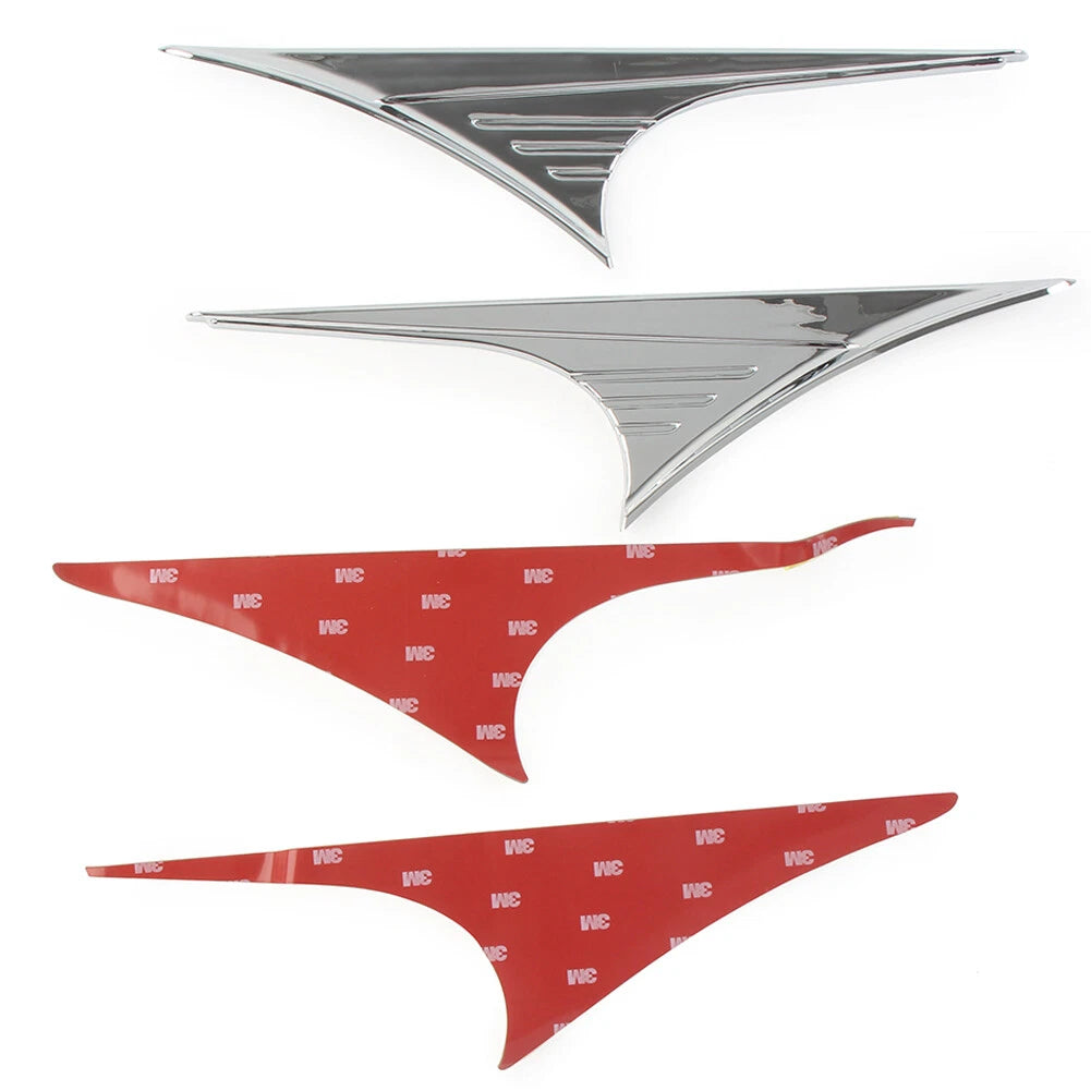 For Harley Tri Glide Ultra FLHTCUTG Trike FLHXXX Rear Trunk Side Accents Trim 2x