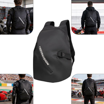 Motorcycle Backpack Lightweight Waterproof Helmet Storage Bag Men for Riders
