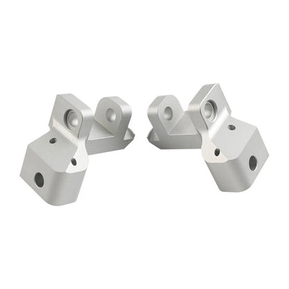 Motorbike Rider Foot Pegs Front Footpeg Lowering Kit For BMW R1200RT 2013 Silver