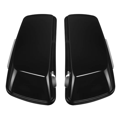 Hard Saddlebags For Harley Street Glide 14-23 22 Sunset Orange/Sunset Black Fade