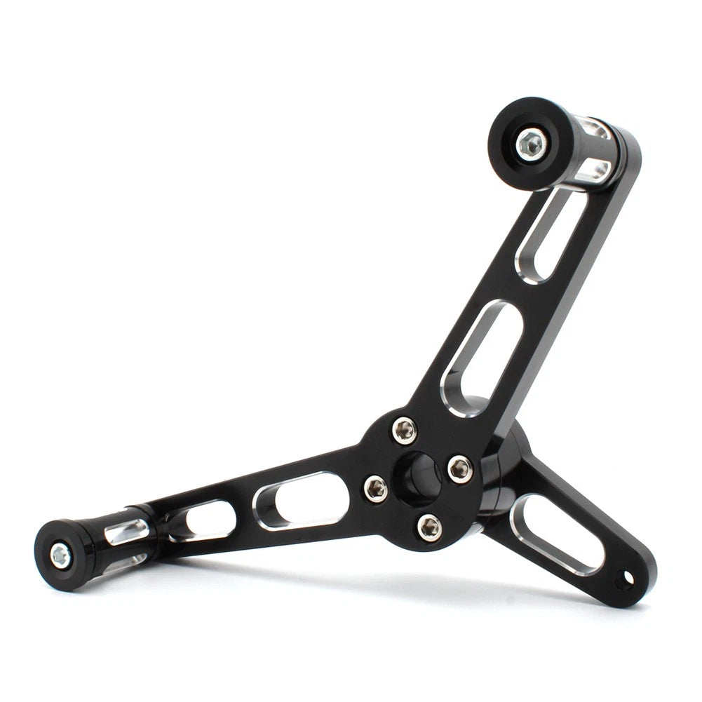 Front Foot Pegs Heel Toe Shifter Lever For Harley Sportster XL883 1200 Iron883 G