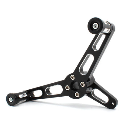 Front Foot Pegs Heel Toe Shifter Lever For Harley Sportster XL883 1200 Iron883 G