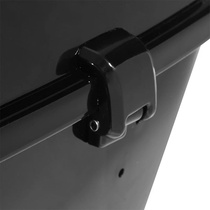 King Trunk Black Latch & Mount Rack Fit For Harley Touring Road Glide King 09-13