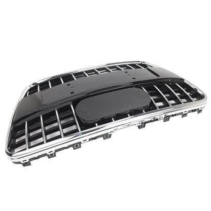 1 Piece Front Bumper Radiator Vent Grille For Audi Q7 2005-2015 Chrome