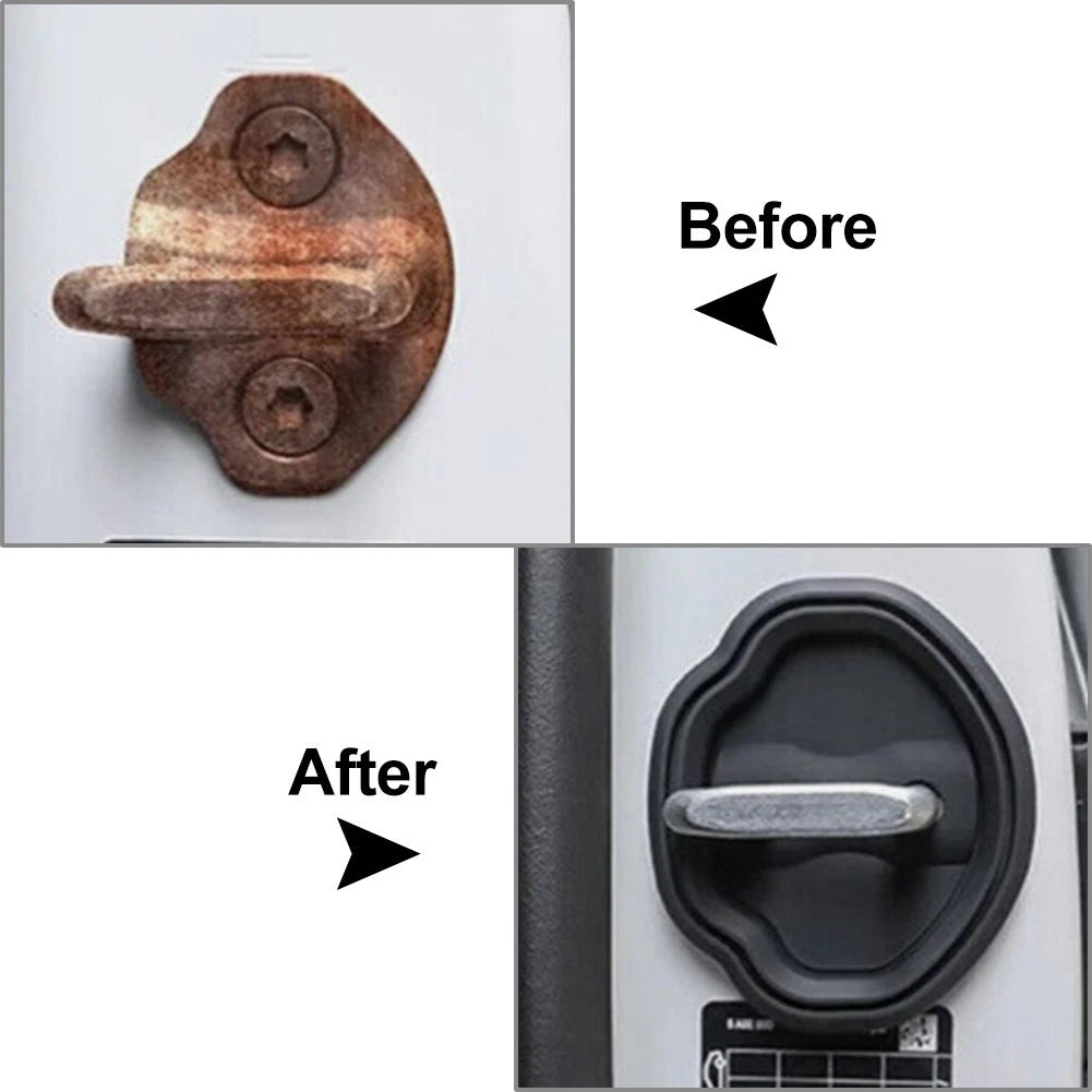 Car Door Lock Protective Cover For BMW X1 U11 U12 i3 i4 i5 2 3 7 Series G20 G11