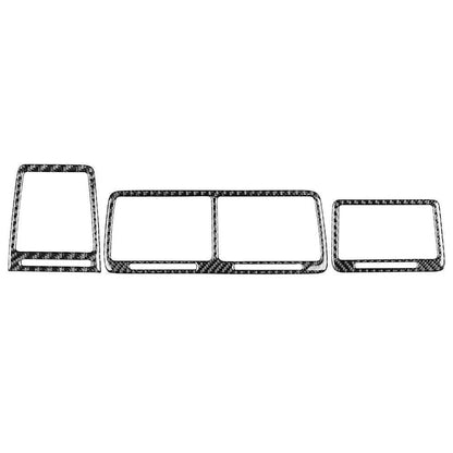 3x Carbon Look Interior Air Vent Outlet Cover Trim For Dodge Challenger 08-14 US