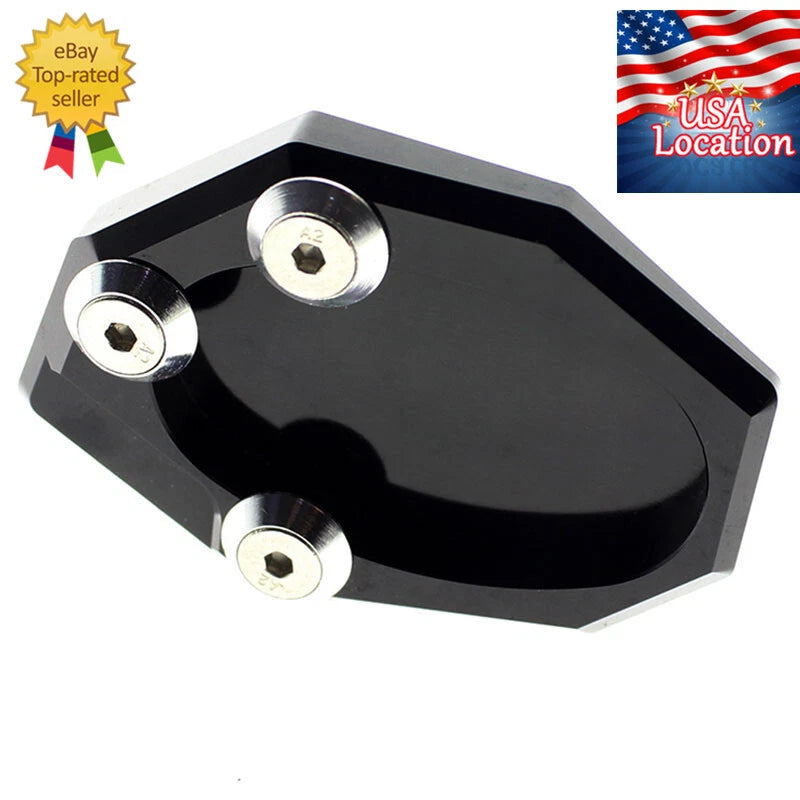 For Kawasaki KLX250 2009-2015 CNC Kickstand Sidestand Extension Footpads Foot