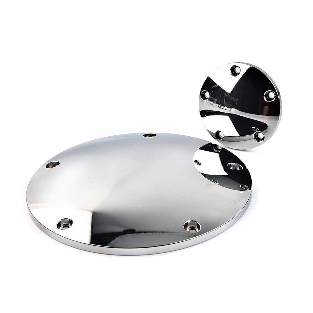 5 Holes Smooth Domed Derby Timing Timer Cover For Harley Road Glide Custom FLTRX