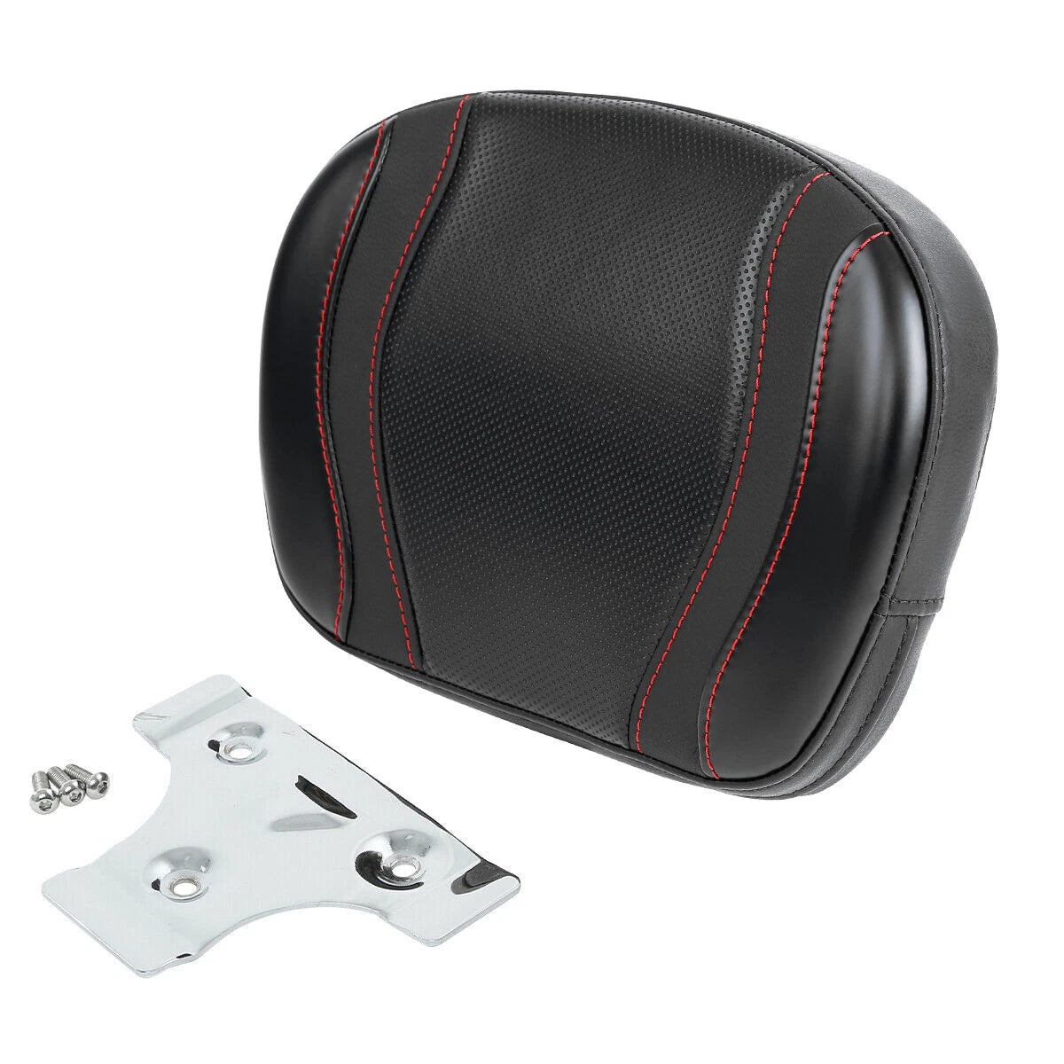 Passenger Backrest Pad Mount Kit Fit For Harley Electra Street Road Glide King