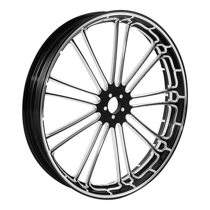 23"X3.5" Front Wheel Rim Dual Disc Hub Fit For Harley Road Glide King 08-25 ABS