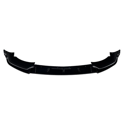 Glossy Black Front Bumper Splitter Spoiler Lip For BMW X6 G06 M Sport 2019-2023