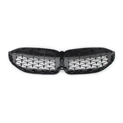 Grille Diamond Style Grill Kidney For BMW  3 Series G20 19-22 Glossy Black US