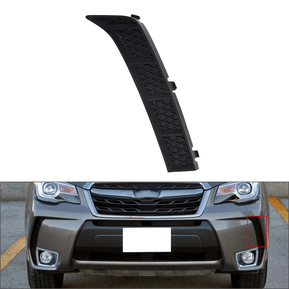1x Front Bumper To Body Filler Panel For Subaru Forester 2017-2018 Black Left