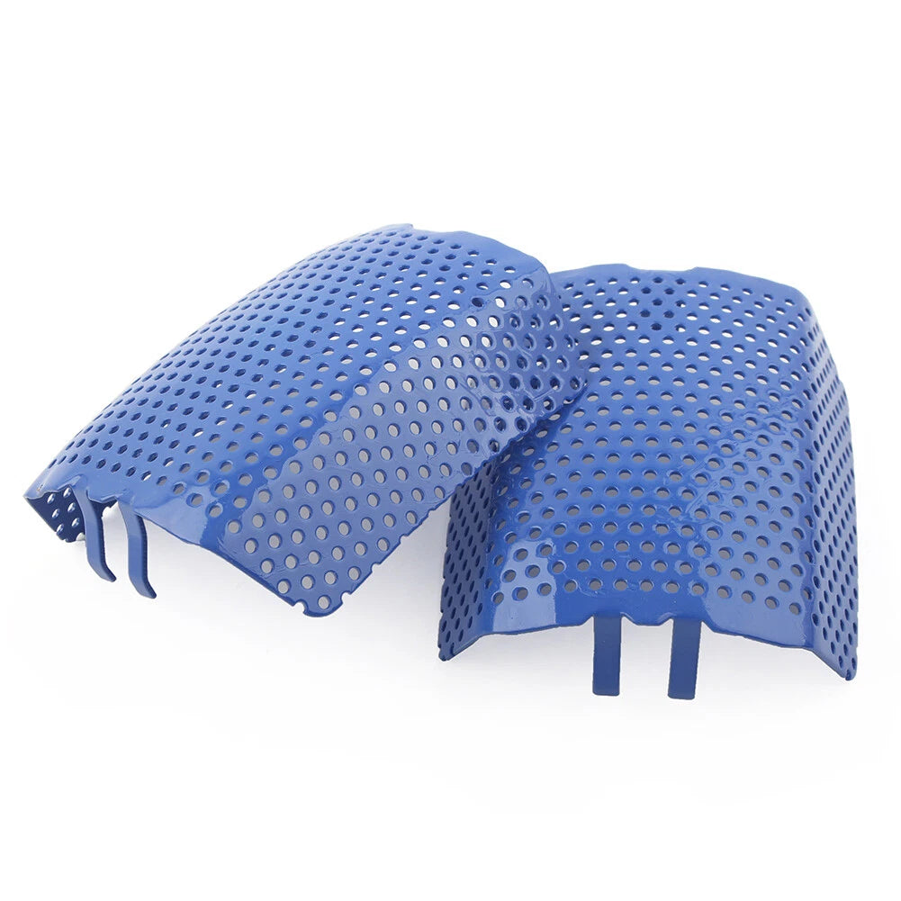 2Pcs Front Caliper Screen Inserts Blue For Harley V-Rod & Touring 2006-2019 2018