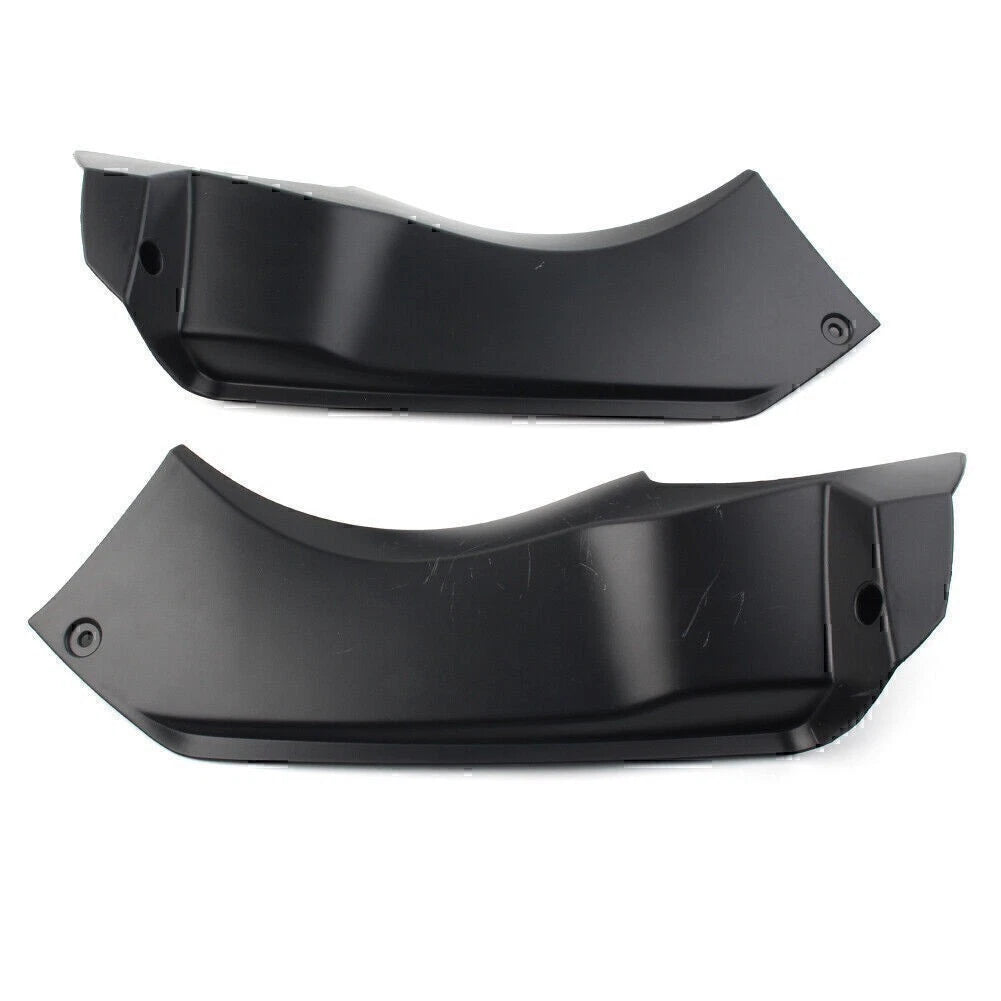 2pcs Motor Air Tube Cover Fairing Fit Kawasaki Ninja ZX 6R ZX6R 2003-2004 Black