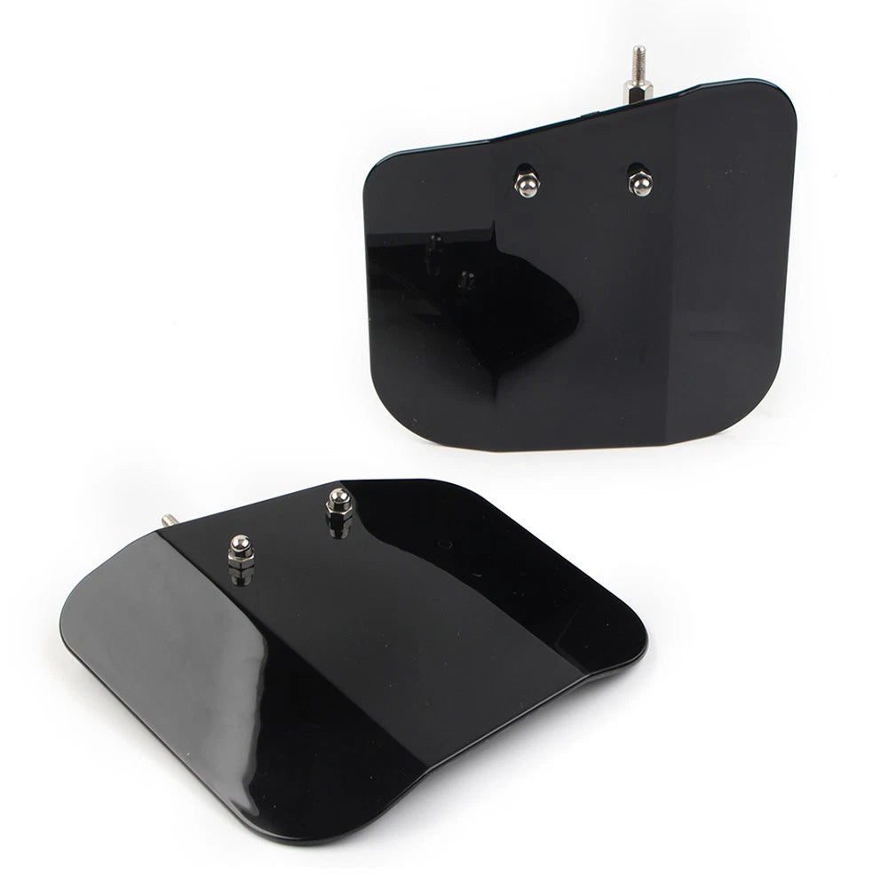 Motorcycle Air Wing Windshield Deflector Mirror Mount For Honda F6B 2013-2017