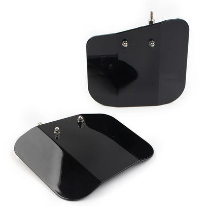 Motorcycle Air Wing Windshield Deflector Mirror Mount For Honda F6B 2013-2017
