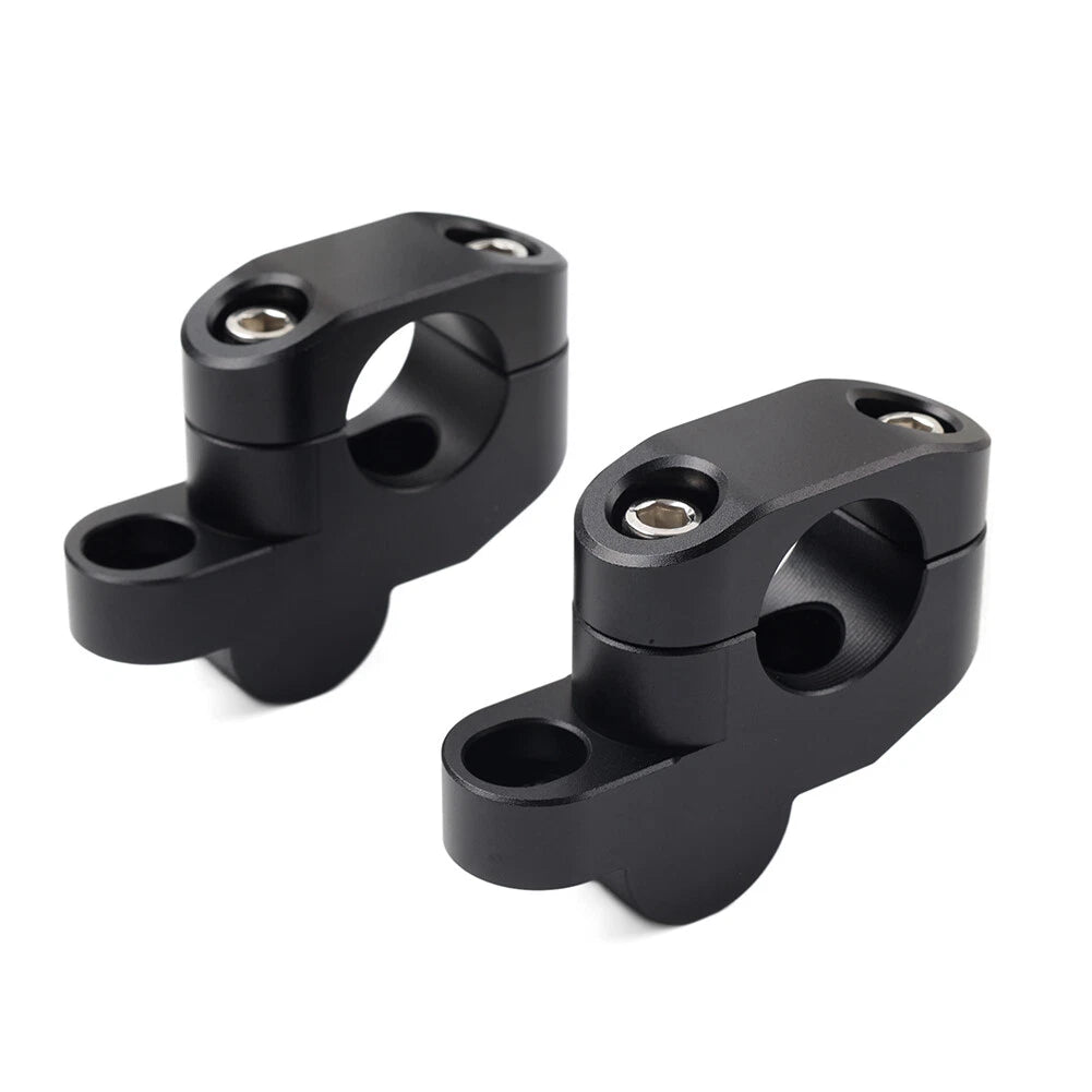1 25mm Offset Handlebar Clamp Mount Riser For Honda For Suzuki For Yamaha