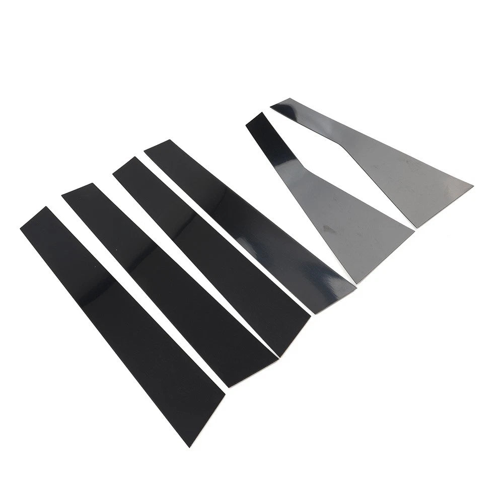 Pillar Post Set Door Window Cover Trim Kit For Nissan X-trail Rogue T33
