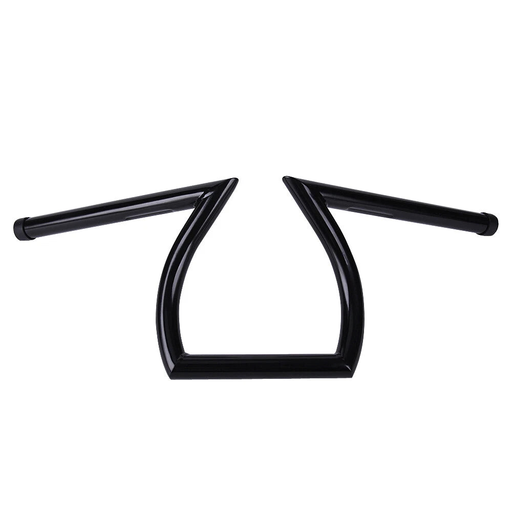 1'' Motorcycle Handlebars Drag Bars Z Bar For Harley Chopper Bobber Cafe Racer