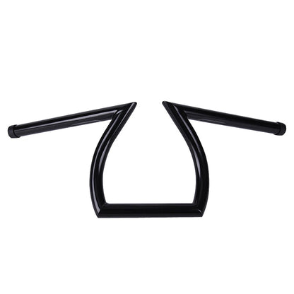 1'' Motorcycle Handlebars Drag Bars Z Bar For Harley Chopper Bobber Cafe Racer